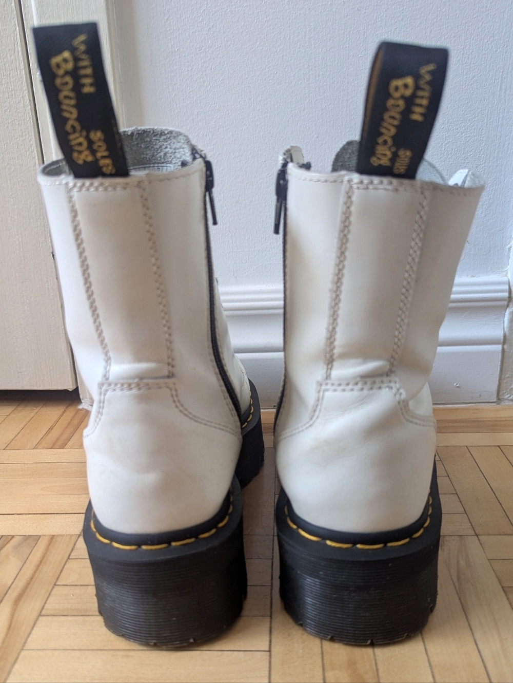 Jadon Smooth Leather Platform Boots - Picture 5 of 15
